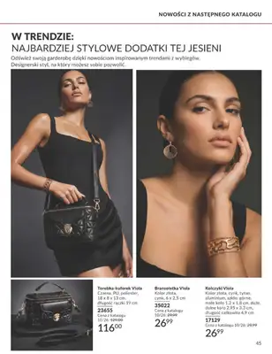 AVON - gazetka promocyjna Katalog Wrzesień 2026 od poniedziałku 31.08 do środy 30.09 - strona 45