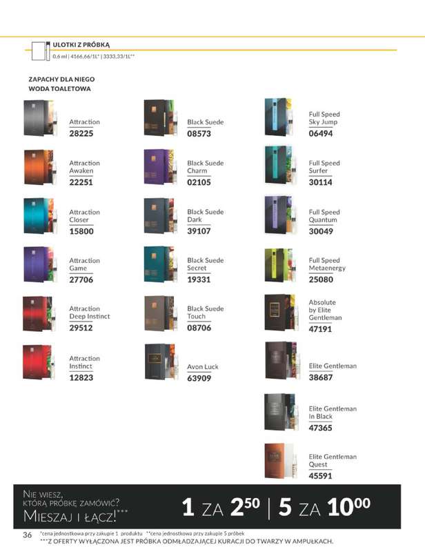 AVON - gazetka promocyjna Katalog Wrzesień 2026 od poniedziałku 31.08 do środy 30.09 - strona 36