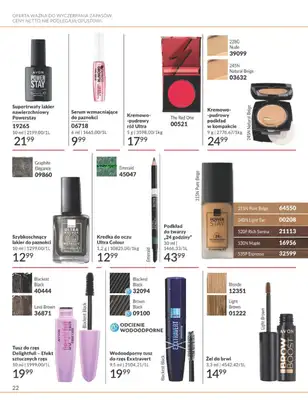 AVON - gazetka promocyjna Katalog Wrzesień 2026 od poniedziałku 31.08 do środy 30.09 - strona 22