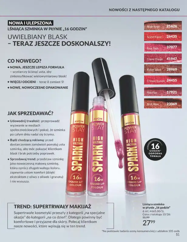 AVON - gazetka promocyjna Katalog Wrzesień 2026 od poniedziałku 31.08 do środy 30.09 - strona 51