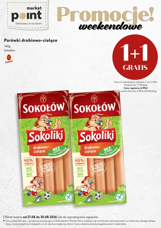Market Point - gazetka promocyjna Promocje weekendowe od czwartku 27.08 do niedzieli 30.08 - strona 13
