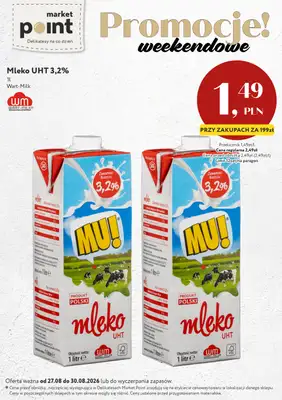 Market Point - gazetka promocyjna Promocje weekendowe od czwartku 27.08 do niedzieli 30.08 - strona 2