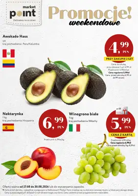 Market Point - gazetka promocyjna Promocje weekendowe od czwartku 27.08 do niedzieli 30.08 - strona 6