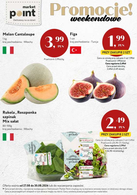 Market Point - gazetka promocyjna Promocje weekendowe od czwartku 27.08 do niedzieli 30.08 - strona 7