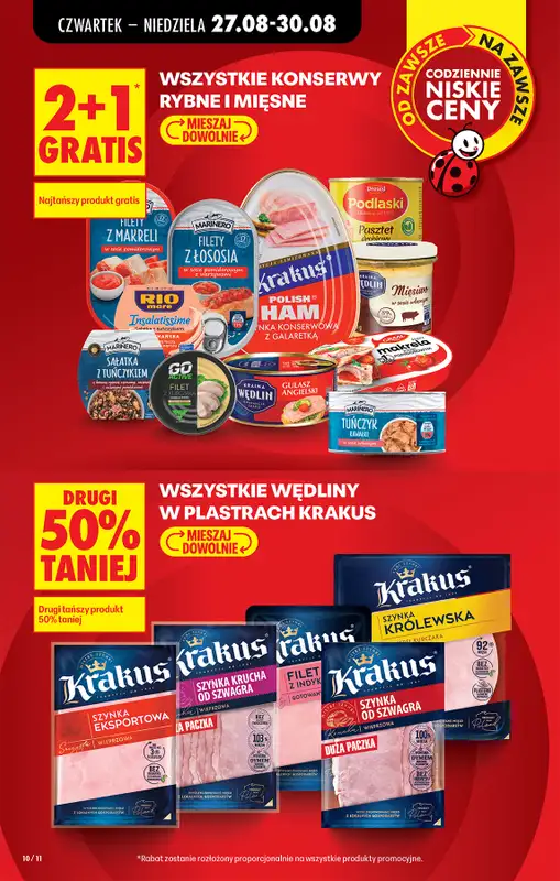 Biedronka - gazetka promocyjna Od czwartku od czwartku 27.08 do środy 02.09 - strona 12
