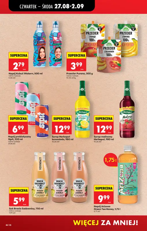 Biedronka - gazetka promocyjna Od czwartku od czwartku 27.08 do środy 02.09 - strona 58