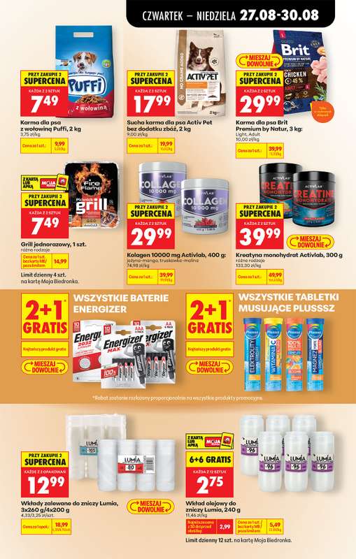 Biedronka - gazetka promocyjna Od czwartku od czwartku 27.08 do środy 02.09 - strona 83