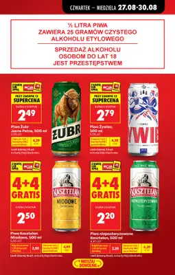 Biedronka - gazetka promocyjna Od czwartku od czwartku 27.08 do środy 02.09 - strona 19