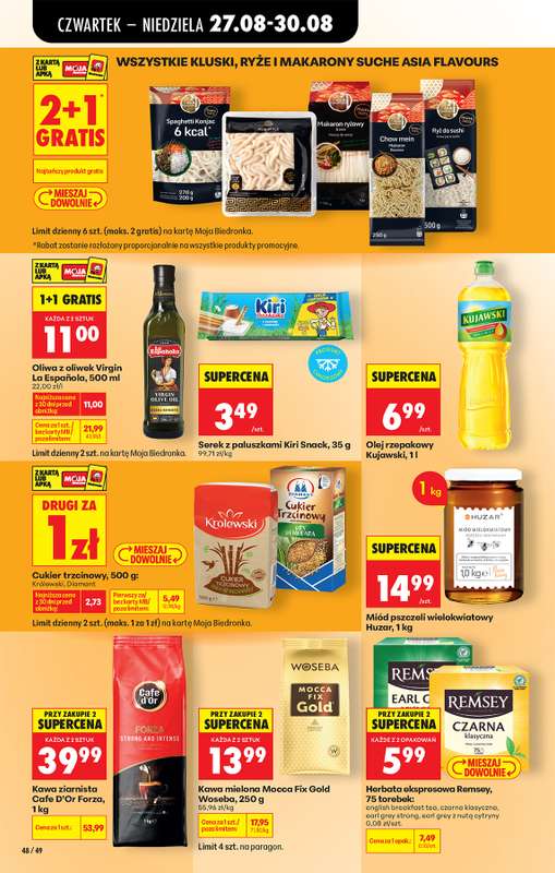 Biedronka - gazetka promocyjna Od czwartku od czwartku 27.08 do środy 02.09 - strona 62