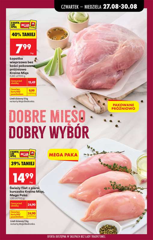Biedronka - gazetka promocyjna Od czwartku od czwartku 27.08 do środy 02.09 - strona 35