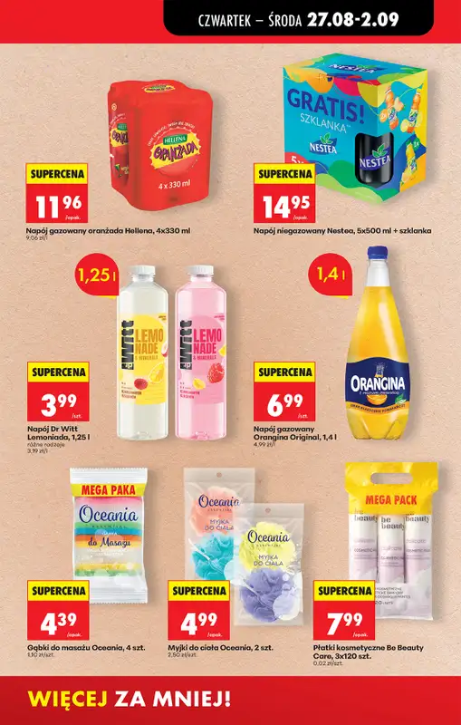 Biedronka - gazetka promocyjna Od czwartku od czwartku 27.08 do środy 02.09 - strona 59
