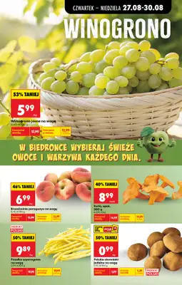 Biedronka - gazetka promocyjna Od czwartku od czwartku 27.08 do środy 02.09 - strona 27