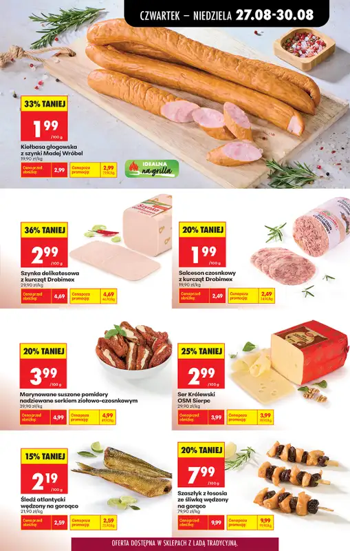 Biedronka - gazetka promocyjna Od czwartku, Z ladą tradycyjną od czwartku 27.08 do środy 02.09 - strona 35