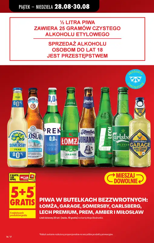Biedronka - gazetka promocyjna Od czwartku, Z ladą tradycyjną od czwartku 27.08 do środy 02.09 - strona 19