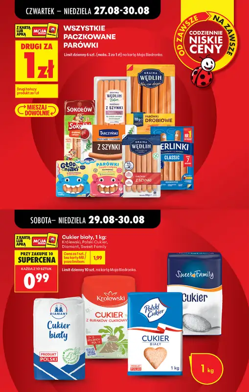 Biedronka - gazetka promocyjna Od czwartku, Z ladą tradycyjną od czwartku 27.08 do środy 02.09 - strona 7