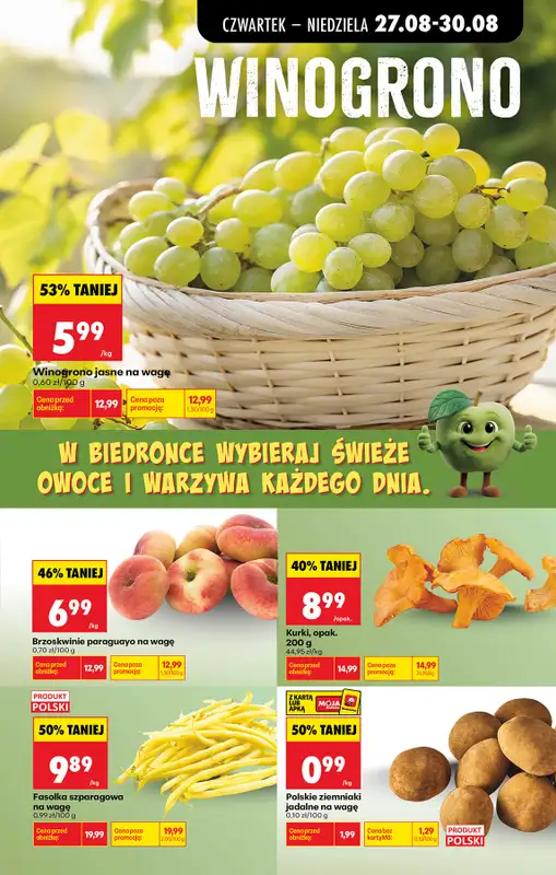Biedronka - gazetka promocyjna Od czwartku, Z ladą tradycyjną od czwartku 27.08 do środy 02.09 - strona 27