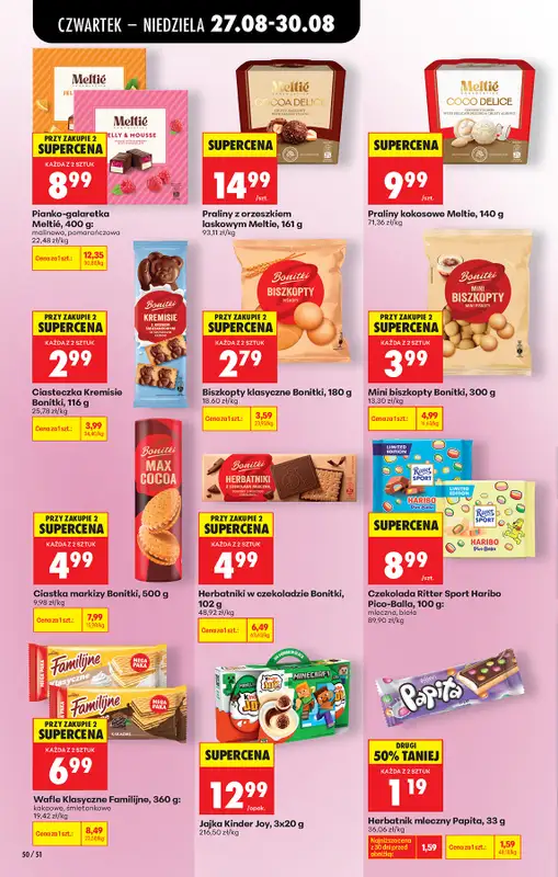 Biedronka - gazetka promocyjna Od czwartku, Z ladą tradycyjną od czwartku 27.08 do środy 02.09 - strona 66