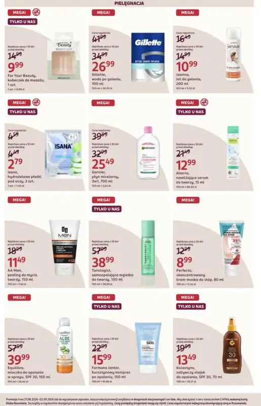 Rossmann - gazetka promocyjna Gazetka od czwartku 27.08 do środy 02.09 - strona 3