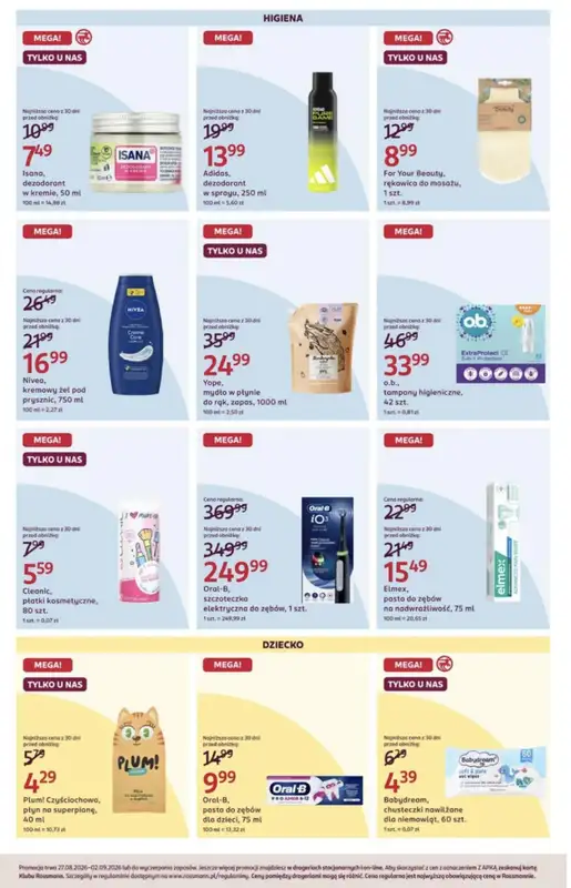 Rossmann - gazetka promocyjna Gazetka od czwartku 27.08 do środy 02.09 - strona 4