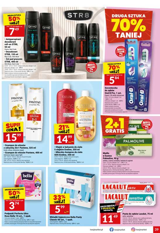 Twój Market - gazetka promocyjna Gazetka od środy 26.08 do wtorku 01.09 - strona 39