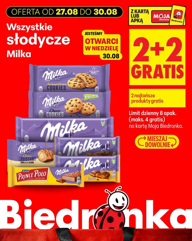 Biedronka - gazetka promocyjna Biedronkowe oszczędności od czwartku od czwartku 27.08 do soboty 29.08 - strona 8