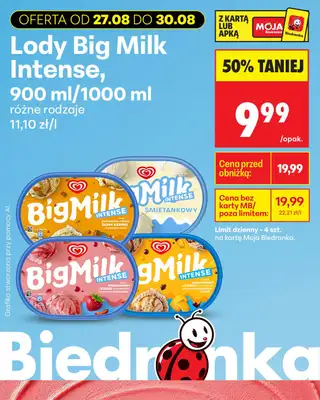Biedronka - gazetka promocyjna Biedronkowe oszczędności od czwartku od czwartku 27.08 do soboty 29.08 - strona 11