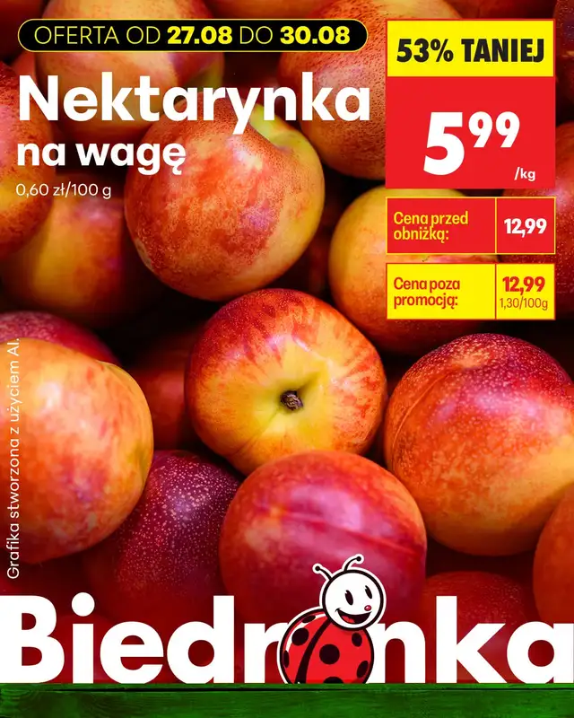 Biedronka - gazetka promocyjna Biedronkowe oszczędności od czwartku od czwartku 27.08 do soboty 29.08 - strona 4