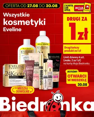 Biedronka - gazetka promocyjna Biedronkowe oszczędności od czwartku od czwartku 27.08 do soboty 29.08 - strona 18