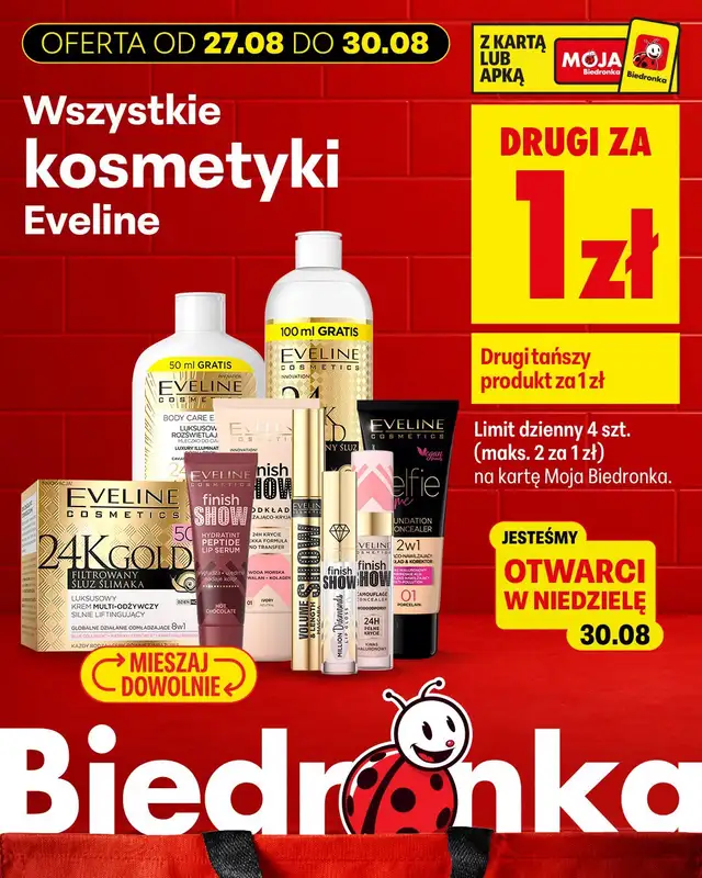 Biedronka - gazetka promocyjna Biedronkowe oszczędności od czwartku od czwartku 27.08 do soboty 29.08 - strona 18