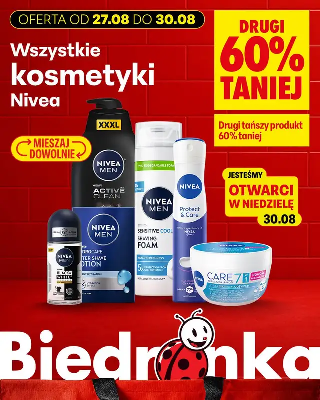 Biedronka - gazetka promocyjna Biedronkowe oszczędności od czwartku od czwartku 27.08 do soboty 29.08 - strona 17