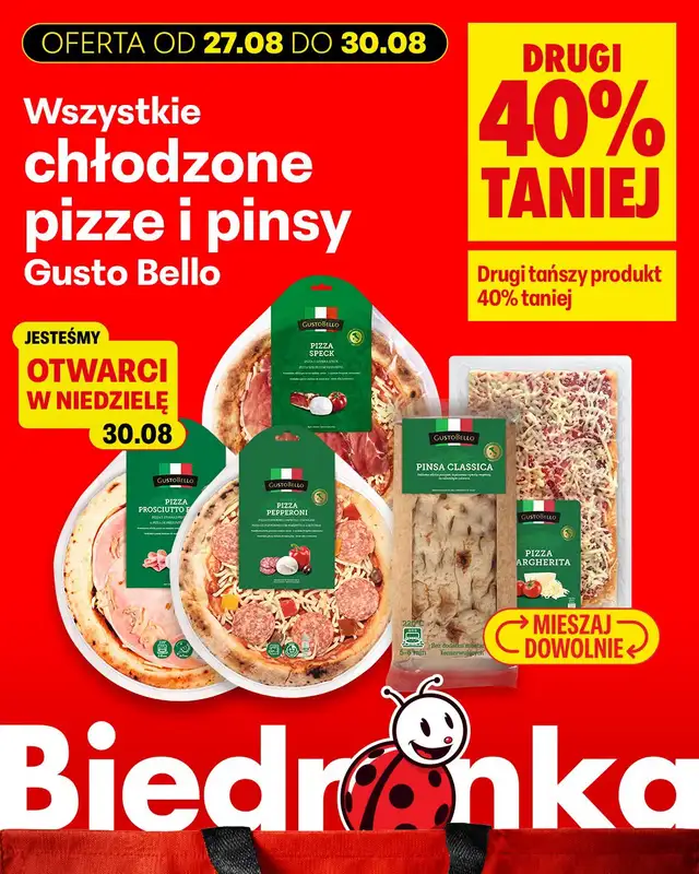 Biedronka - gazetka promocyjna Biedronkowe oszczędności od czwartku od czwartku 27.08 do soboty 29.08 - strona 14