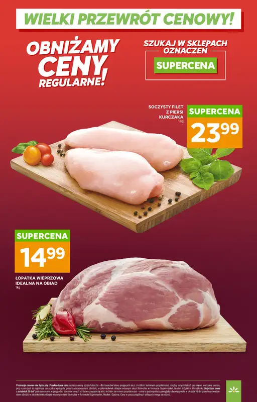Stokrotka - gazetka promocyjna Wielki przewrót cenowy! od środy 05.08 do poniedziałku 31.08 - strona 4