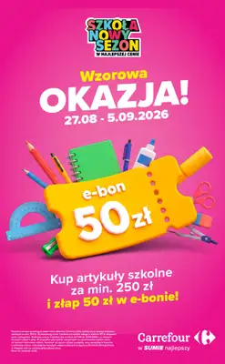 Carrefour - gazetka promocyjna Gazetka w sumie od czwartku weekend okazji od czwartku 27.08 do niedzieli 30.08 - strona 9