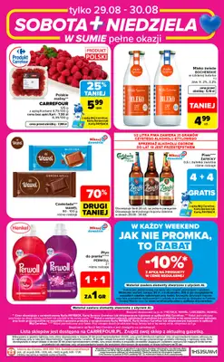 Carrefour Market - gazetka promocyjna Gazetka w sumie od czwartku weekend okazji od czwartku 27.08 do niedzieli 30.08 - strona 8