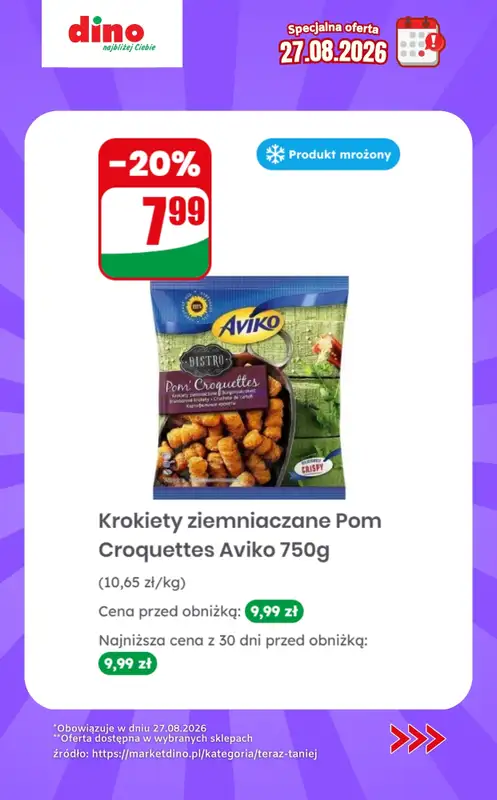 Dino - gazetka promocyjna Specjalna oferta na 27.08.2026 - promocje spoza gazetki od czwartku 27.08 do czwartku 27.08 - strona 10