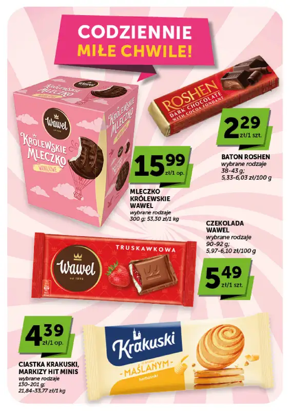 Groszek - gazetka promocyjna Gazetka Supermarket  do środy 02.09 - strona 32