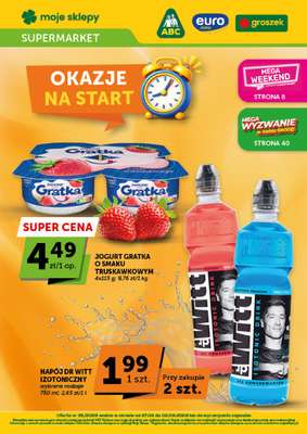 Groszek - gazetka promocyjna Gazetka Supermarket  do środy 02.09