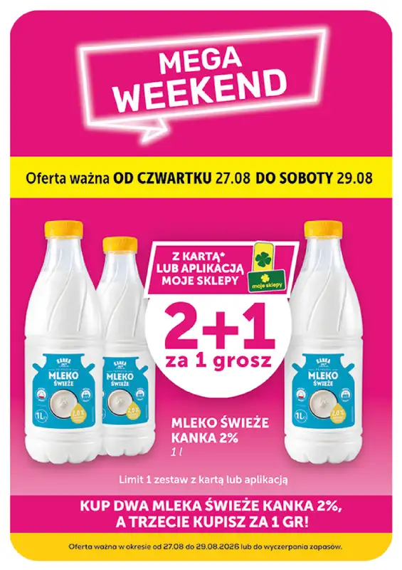 Groszek - gazetka promocyjna Gazetka Supermarket  do środy 02.09 - strona 8
