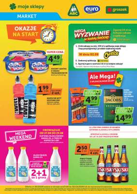 Groszek - gazetka promocyjna Gazetka Market  do środy 02.09