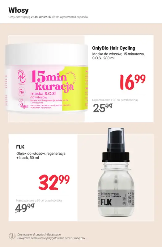 Rossmann - gazetka promocyjna Nowe MEGA promocje od 27.08 od czwartku 27.08 do środy 09.09 - strona 6