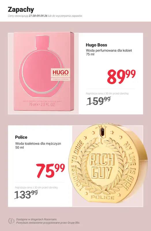 Rossmann - gazetka promocyjna Nowe MEGA promocje od 27.08 od czwartku 27.08 do środy 09.09 - strona 4