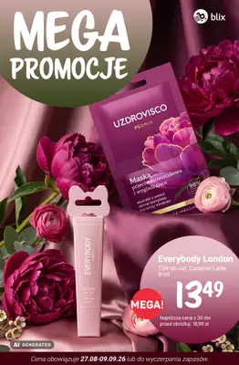 Rossmann - gazetka promocyjna Nowe MEGA promocje od 27.08 od czwartku 27.08 do środy 09.09