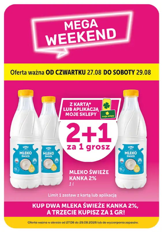 Groszek - gazetka promocyjna Gazetka Minimarket  do środy 02.09 - strona 3