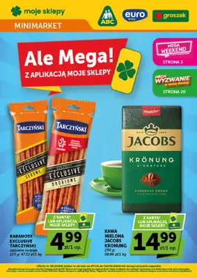 Groszek - gazetka promocyjna Gazetka Minimarket  do środy 02.09