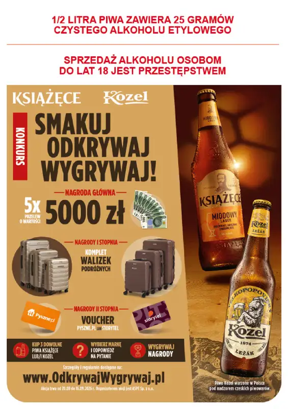 Groszek - gazetka promocyjna Gazetka Minimarket  do środy 02.09 - strona 5