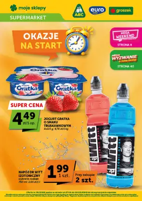 Euro Sklep - gazetka promocyjna Gazetka Supermarket  do środy 02.09