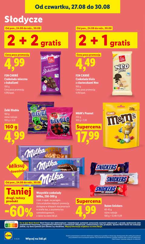 Lidl - gazetka promocyjna Oferta od czwartku od czwartku 27.08 do niedzieli 30.08 - strona 76