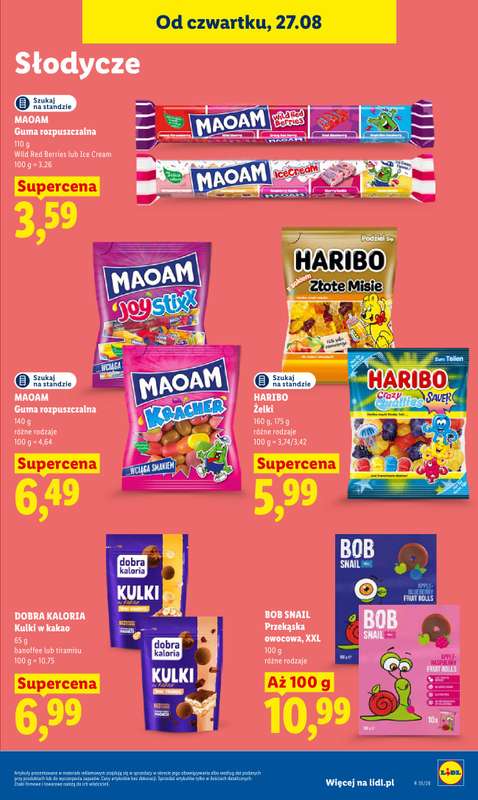 Lidl - gazetka promocyjna Oferta od czwartku od czwartku 27.08 do niedzieli 30.08 - strona 75