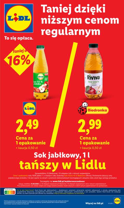 Lidl - gazetka promocyjna Oferta od czwartku od czwartku 27.08 do niedzieli 30.08 - strona 7