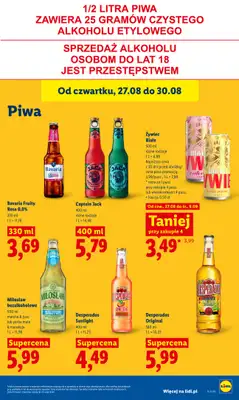 Lidl - gazetka promocyjna Oferta od czwartku od czwartku 27.08 do niedzieli 30.08 - strona 69